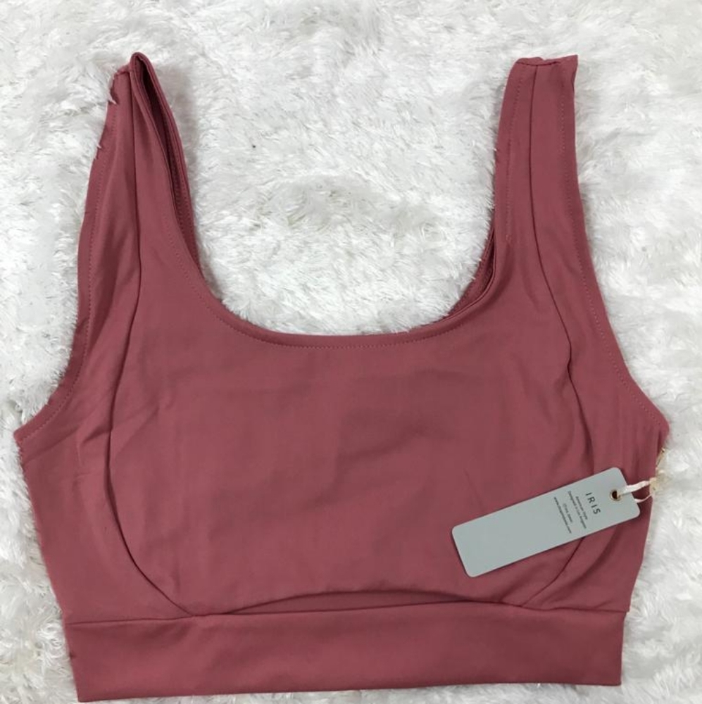 Sport bra and legging set.